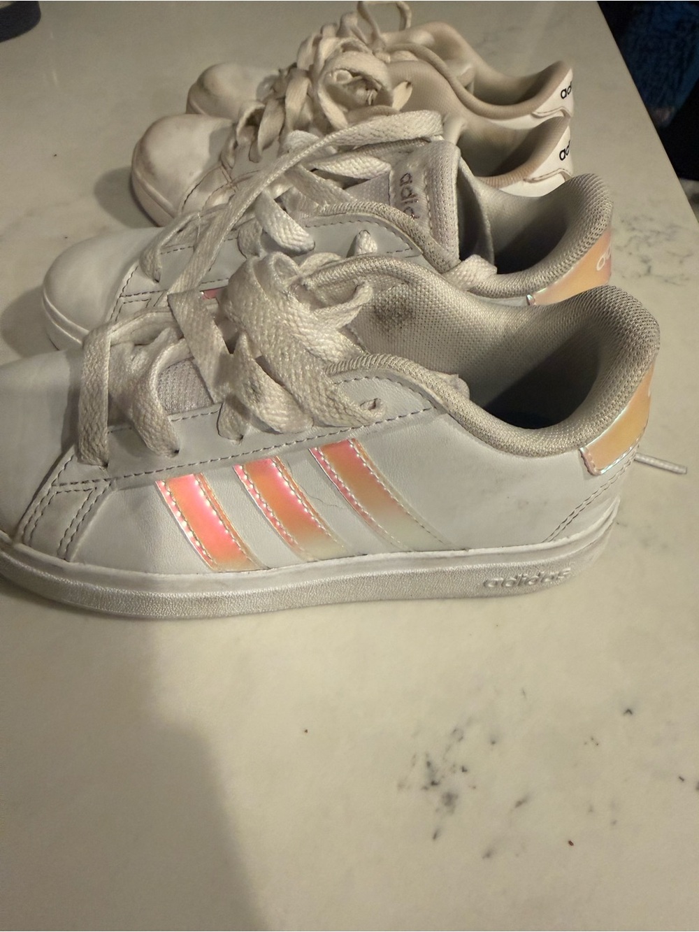 Adidas Grand Court Kids Sneakers - set of 2 Pairs - Size 12K